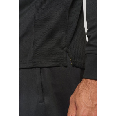 Adult zipped neck training top